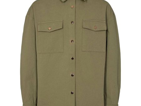 Sofie Schnoor Army Green Shirt Supply