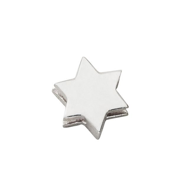 Design Letters Star Charm Sterling Silver Discount