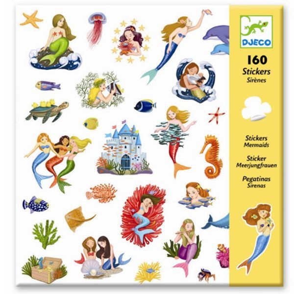 Djeco Stickers Mermaids Supply