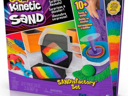 Kinetic Sand SANDisfactory Set Hot on Sale