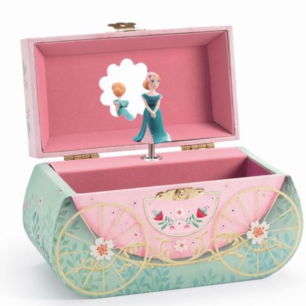 Djeco Jewlery Box with Music Carriage Ride Fashion