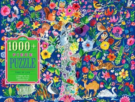 Eeboo Puzzle 1000 Pieces - Tree of Life For Discount