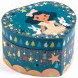 Djeco Jewelry Box With Music and Princess Happy Fashion