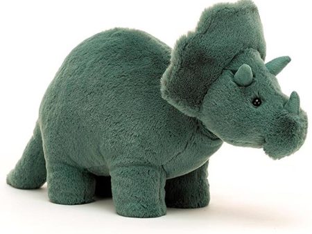 Jellycat Fossilly Triceratops 38 cm For Discount