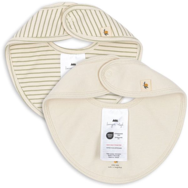 Konges Sløjd Tea Stripe Basic 2 Pak Hagesmæk on Sale