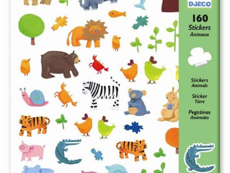 Djeco Stickers Wild Animals Online Sale