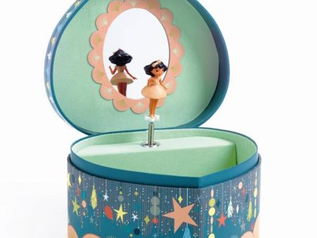 Djeco Jewelry Box With Music and Princess Happy Fashion