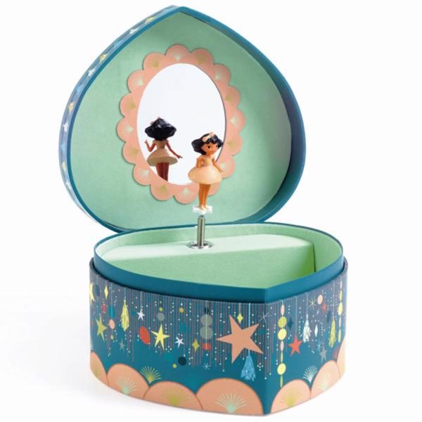 Djeco Jewelry Box With Music and Princess Happy Fashion