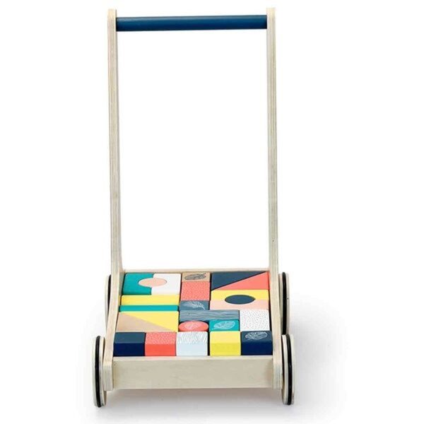 Vilac Wooden Walker with Blocks Discount