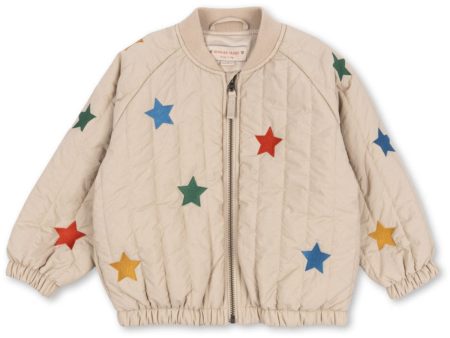 Konges Sløjd Oxford Tan Stars Juno Bomber Jakke For Cheap