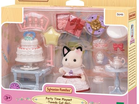 Sylvanian Families® Party Legesæt Med Figur Supply