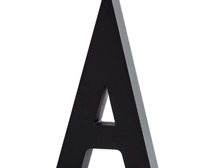 Design Letters Aluminium Bogstaver og Tal Sort Cheap