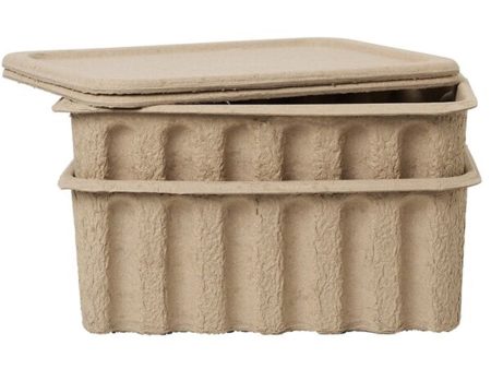 Ferm Living Paper Pulp Box Large 2 stk. Cheap