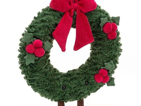 Jellycat Amuseable Christmas Wreath 27 cm Online now