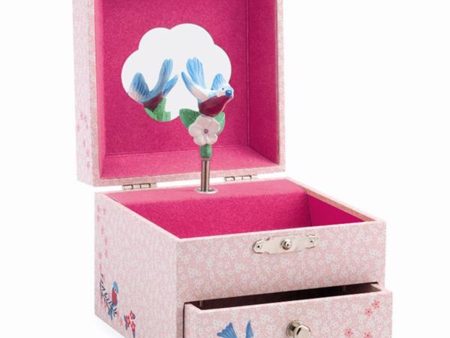 Djeco Jewlery Box with Music Bird For Sale