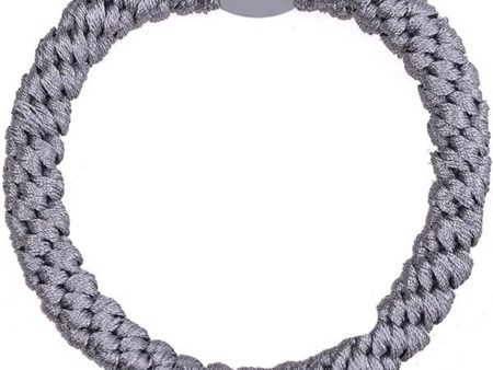 Bow s by Stær Braided Hairties Dark Grey Fashion