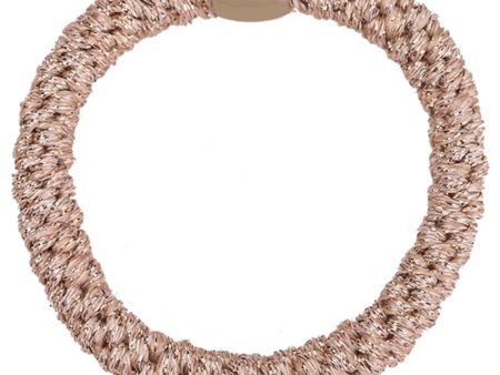 Bow s by Stær Braided Hairties Beige Metallic Fashion