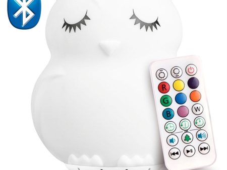 LumieWorld® LumiPets® Natlampe Bluetooth Owl For Cheap