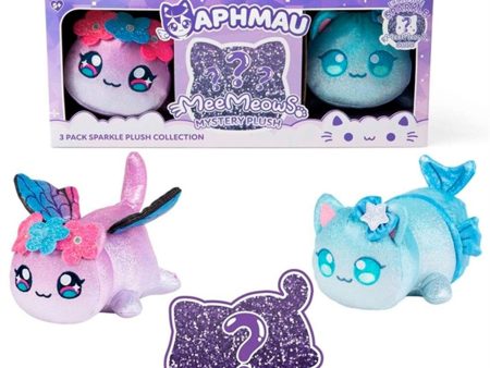 Aphmau MeeMeow Plush Sparkle Set 3-pak Online Hot Sale