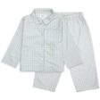 Lalaby Blue Gingham Classic Pyjamas Fashion