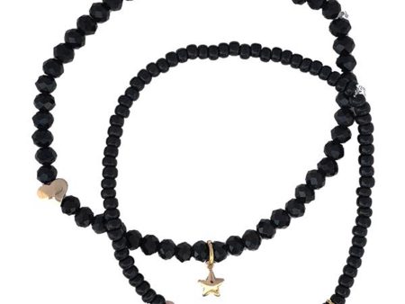 Heroes and Stars Support Bracelet - Black Online Hot Sale